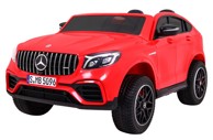 Auto na akumulator Mercedes GLC 63S, crveni, dvosjed