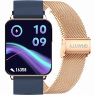 GRAVITY Pametni sat GT17-2, AMOLED, dodatna narukvica, SG038B