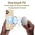 ONASI Silikonska maskica, iPhone 14 Pro Max, MagSafe, mat, crna