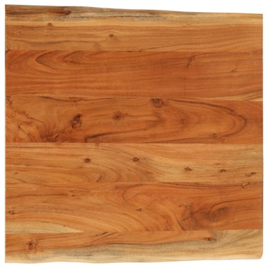 Stolna ploča 40x40x3,8 cm četvrtasta od bagrema sa živim rubom