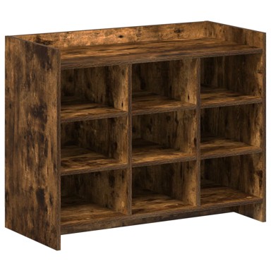 Ormar za cipele s pohranom 85 x 39,5 x 70 cm, dimljeni hrast