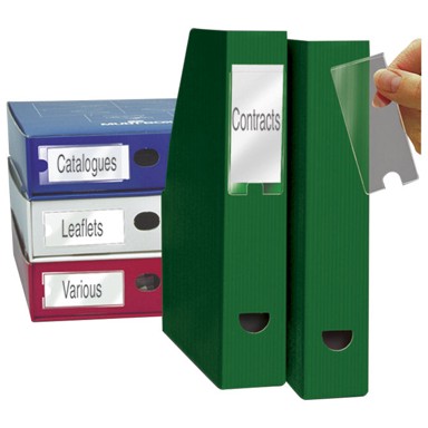 3L Samoljepljivi etui za registrator, 55 x 150 mm, s kartonom, 6 kom