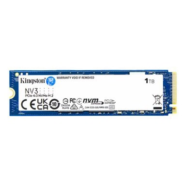 KINGSTON SSD 1TB NV3 SNV3S/1000G, M.2 NVME PCIe 4.0, 2280, maks do 6000/4000 MB/s