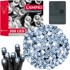 Lampice za božićno drvce 300 LED dioda hladno bijele