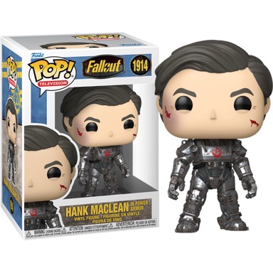 FUNKO POP Figura Fallout Hank MacLean in Power Armor, 9 cm