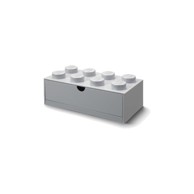 LEGO® Kutija s ladicom Brick 31,6x11,3 cm, siva