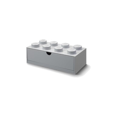 LEGO® Kutija s ladicom Brick 31,6x11,3 cm, siva