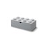 LEGO® Kutija s ladicom Brick 31,6x11,3 cm, siva