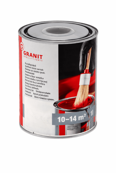 GRANIT Nopolux lak za strojeve, JCB siva, visoki sjaj, 1 l
