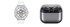 SAMSUNG Pametni sat Galaxy Watch8 Classic 47 mm BT i Buds3, bijela