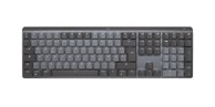 LOGITECH Tipkovnica MX Mechanical Tactile Quiet, crna, bežična, BT