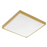 LED stropna rasvjeta Altar, 24 W, zlatna, IP44, 4000 K