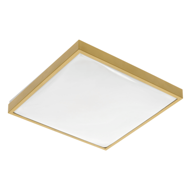 LED stropna rasvjeta Altar, 24 W, zlatna, IP44, 4000 K