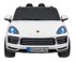 Auto na akumulator Porsche Cayenne S, bijeli, lakirani