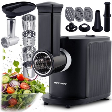 BERDSEN Stroj za mljevenje mesa BD-600 300/800W, crni