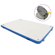 Plutajuća platforma na napuhavanje, plavo-bijela, 200x150x15 cm