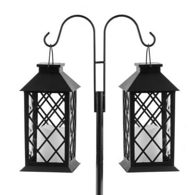 VEVOR Dvostruki kuki za pastire, 8 komada, 295 × 250 × 1560 mm, crni