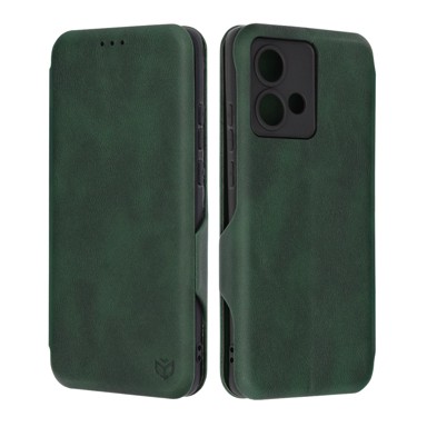TECHSUIT Preklopna futrola Safe Wallet Plus za Motorola Edge 40 Neo tamno zelena