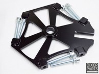 Nosač čeljusti ručne kočnice za Honda CBR 600 F4, F4i, FS (1999.-2007.), disk 300 mm, 3 radijalna, za stunt vožnju