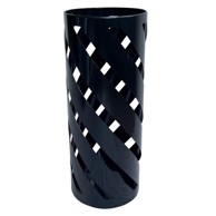 CASA COLLECTION Organizator za kišobrane Maya, 20x20x51 cm, crni