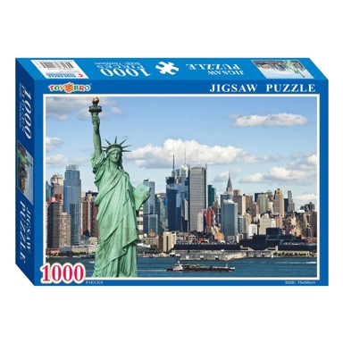 DENIS Puzzle New York Kip slobode, 1000 dijelova