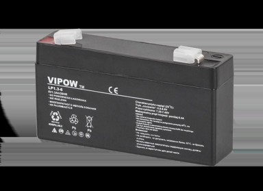 VIPOW Gel akumulator 6 V 1,3 Ah za igračke i vage