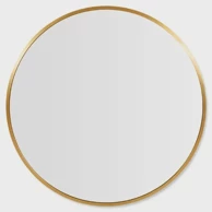 AQUAART Ogledalo zoya 80 cm, zlatno