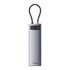 BASEUS Hub 11-u-1 StarJoy Metal Glam, USB-C na HDMI, VGA, USB 3.0, USB 2.0, USB-C PD, RJ45, SD/TF, 3.5 mm