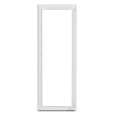 SAMOPEV PVC balkon vrata 70 80x210 D Low.e otkopno/zaokretna 1 krilo UW1,4, bijela