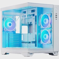 CHIEFTEC Kućište Visio GM-30W-TG-OP Tower bijelo, staklo