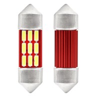 AMIO LED žarulja CANBUS C5W 31 mm 12 x SMD 4014 12V/24V, bijela