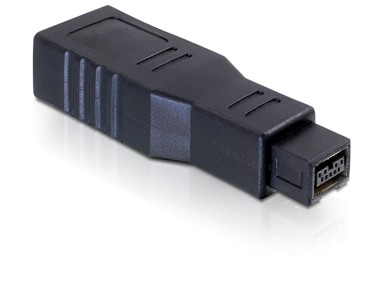 DELOCK Adapter FireWire 9-pin muški na 6-pin ženski