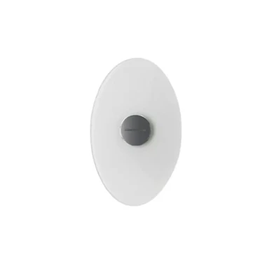 FOSCARINI Zidna lampa Bit 2, satensko bijela