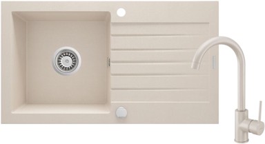 DEANTE Set sudoper i armatura ZORBA ZQZV 5113