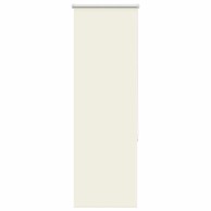 Rolo zavjesa za zamračivanje, 55 x 175 cm, širina tkanine 50,7 cm, poliester, prljavo bijela