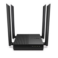 TP-LINK Router Archer C64, Wi-Fi 5, 1200 Mbit/s, Gigabit Ethernet, crna