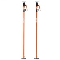 VEVOR Stup za podršku ormara Jack podesivi 125-291 cm, srebrna