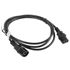 LANBERG Naponski kabel CA-C13E-10CC-0018-BK, C14 na C13, crni, 1.8m