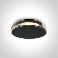 Plafonjera, LED, 12W, 325 lm, 3000 K, 230V, DM67478/B/W, crna