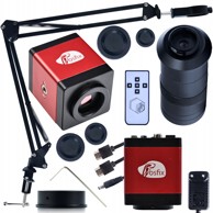 ROSFIX Mikroskopska kamera Draco Pro KMDRP-HDMI-VGA 2MP set, crna