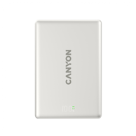 CANYON Power bank OnPower 511 CNS-CPB511G, 10000 mAh, 20 W, siva