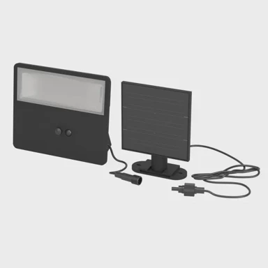 EGLO Vanjska solarna lampa 1xled senzor crna panettieri 901085