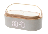 MOYE Bežični punjač Aurora Plus, bluetooth, radio, lampa i sat