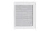 HACO Ventilacijska rešetka s okvirom i mrežicom VM, 150 × 200 mm, bijela
