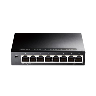 CUDY Switch GS108, 8-PORT GIGABIT METAL