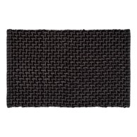 WENKO Antracitno siva tekstilna kupaonska prostirka 50x80 cm Ecoli