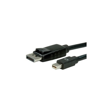 ROLINE Kabel DisplayPort na Mini DisplayPort, 1 m, crni
