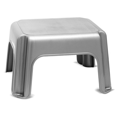 ADDIS Siva stolica Step Stool Metallic