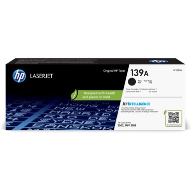 HP Toner za printer 139A W1390A crna do 1,500 listova ISO/IEC 19752