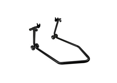 LAMPA Moto stalak za motocikl, stražnji sa v adapterima, crni